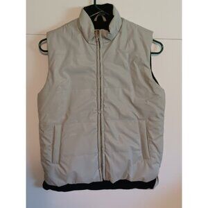 Smart Set  Size S/P  Zip Front Gray Performance Vest